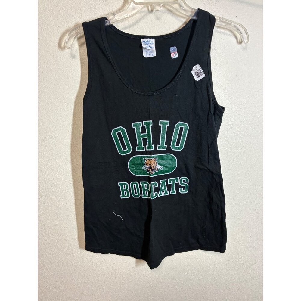NWOT NCAA Ohio University Bobcats Tank Top Collegiate Black Size Medium
